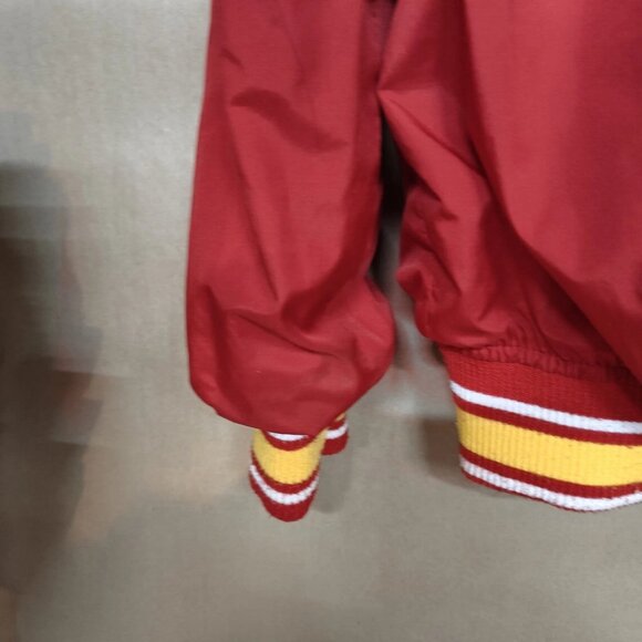 Kansas City Chiefs G-III Sport Reversible Red Zip Bomber Jacket (L) Rain Coat - Picture 12 of 16